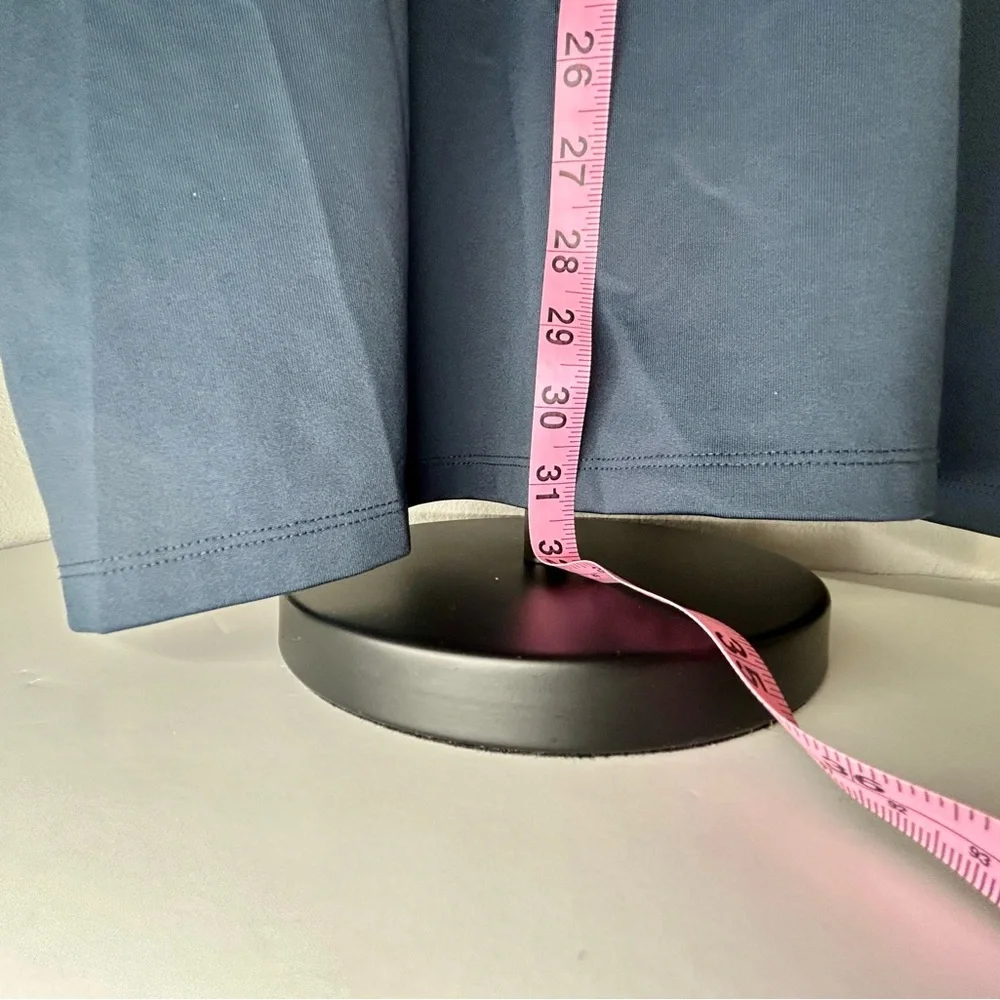 All in Motion Men's Navy Striped Polo Shirt, Size Large - Picture 10 of 13